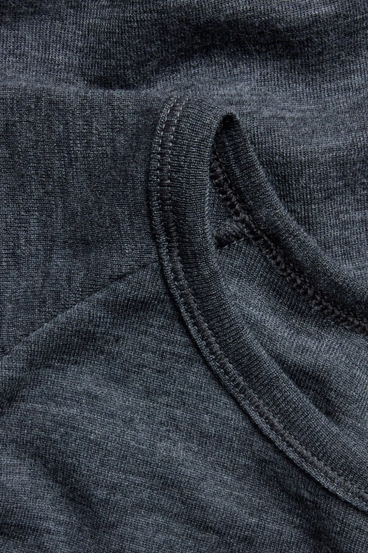 Aluskerrastopaita merinovillasta | Musta | Lapset | Kappahl