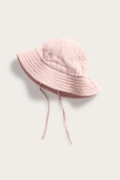 Aurinkohattu solmittavilla nauhoilla | Pinkki | Vauvat | Kappahl