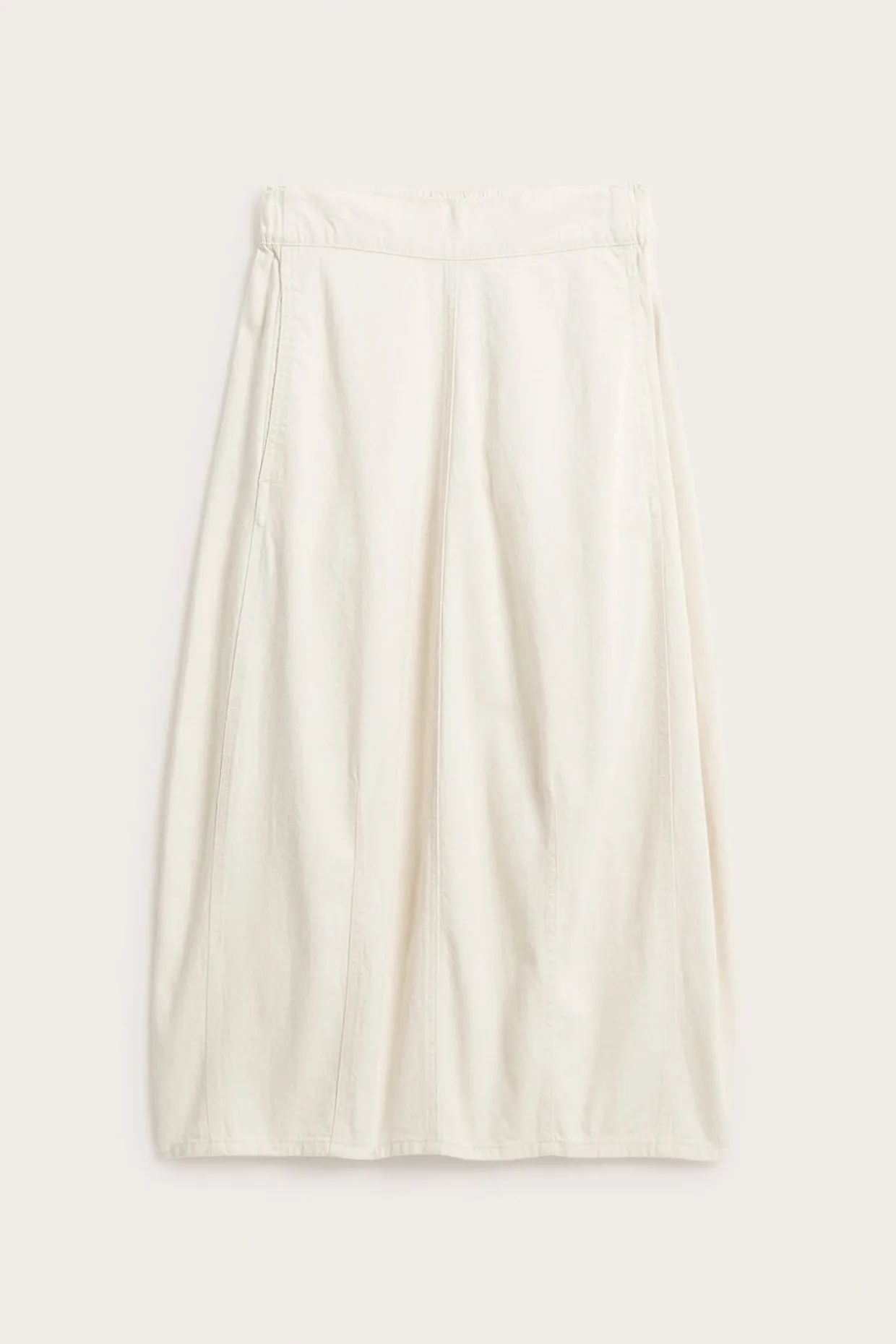 Barrel-denimhame | Beige | Naiset | Kappahl