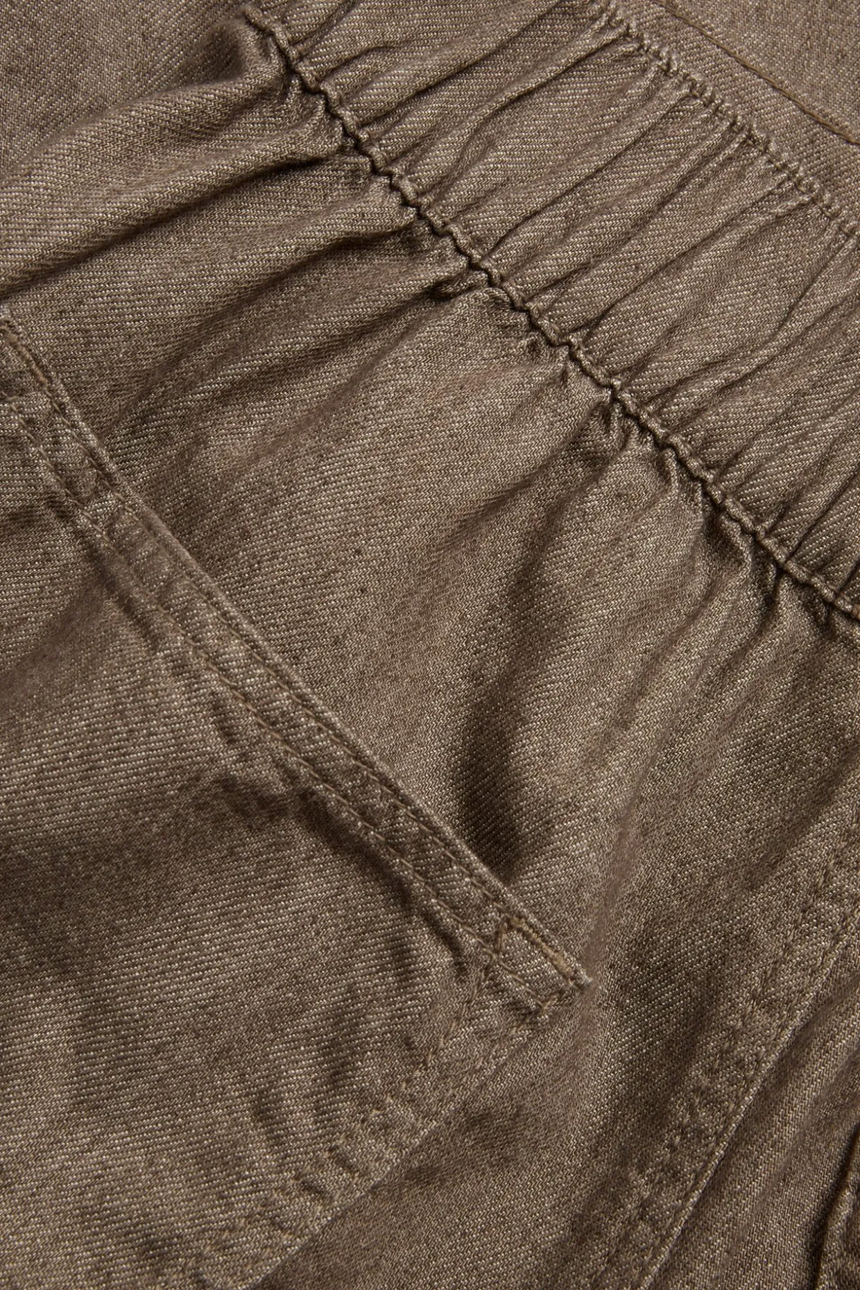 Barrel-denimhame | Melaarattu ruskea | Naiset | Kappahl