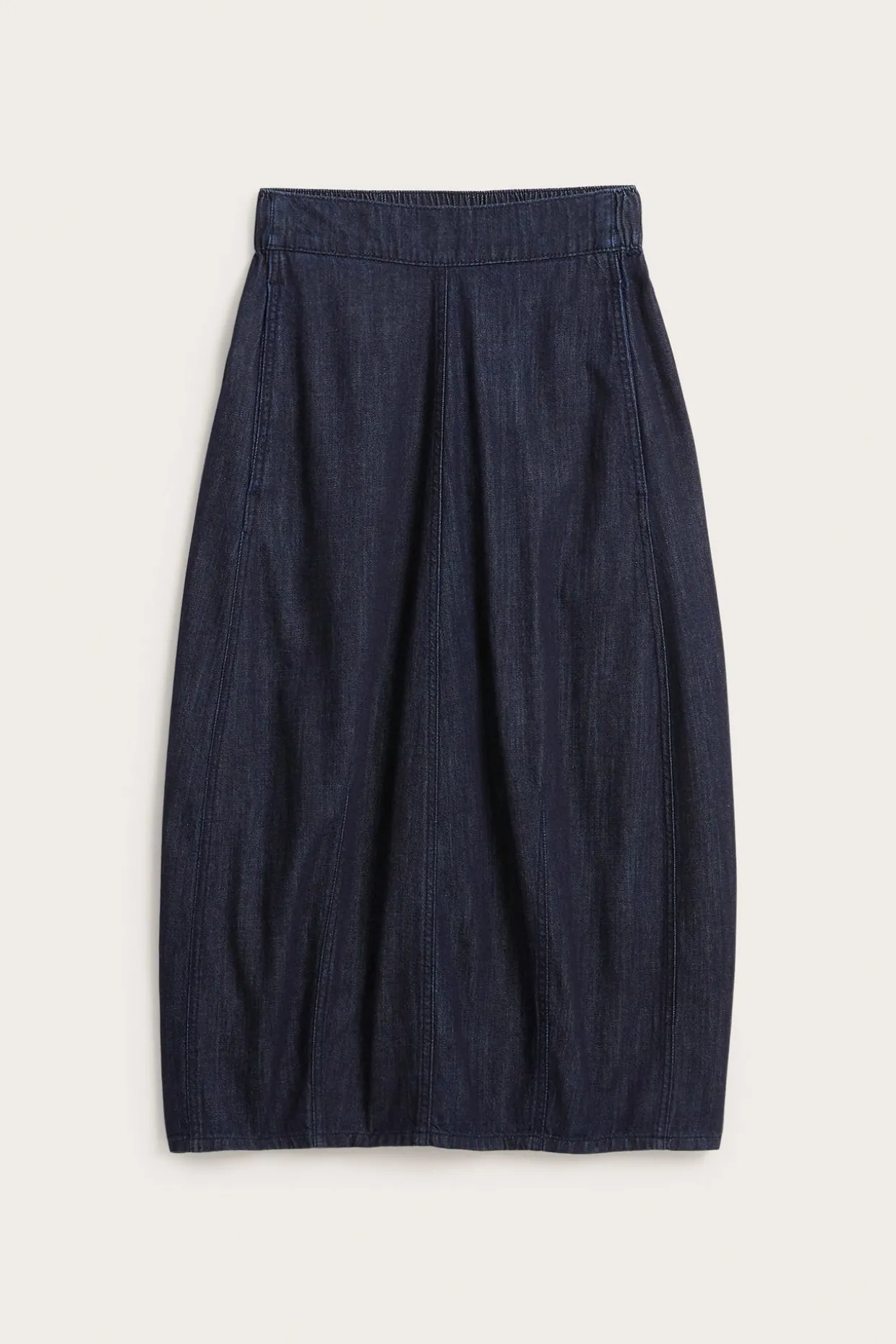 Barrel-denimhame | Tumma denim | Naiset | Kappahl