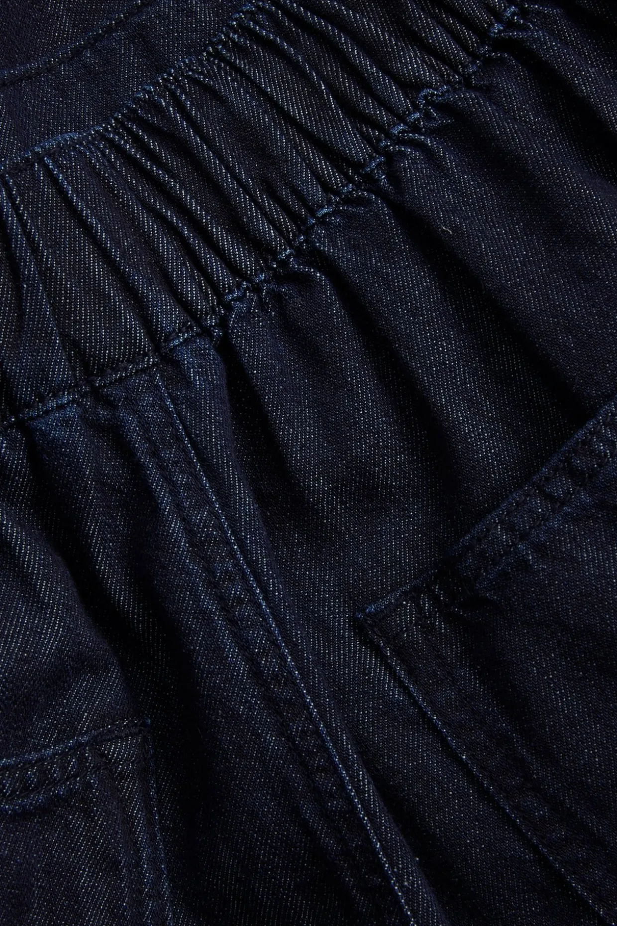 Barrel-denimhame | Tumma denim | Naiset | Kappahl