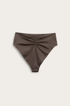 Bikinialaosa brazilian high leg | Tummanruskea | Naiset | Kappahl