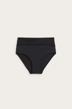 Bikinialaosa, jossa on taitettava vyötärö | Musta | Naiset | Kappahl