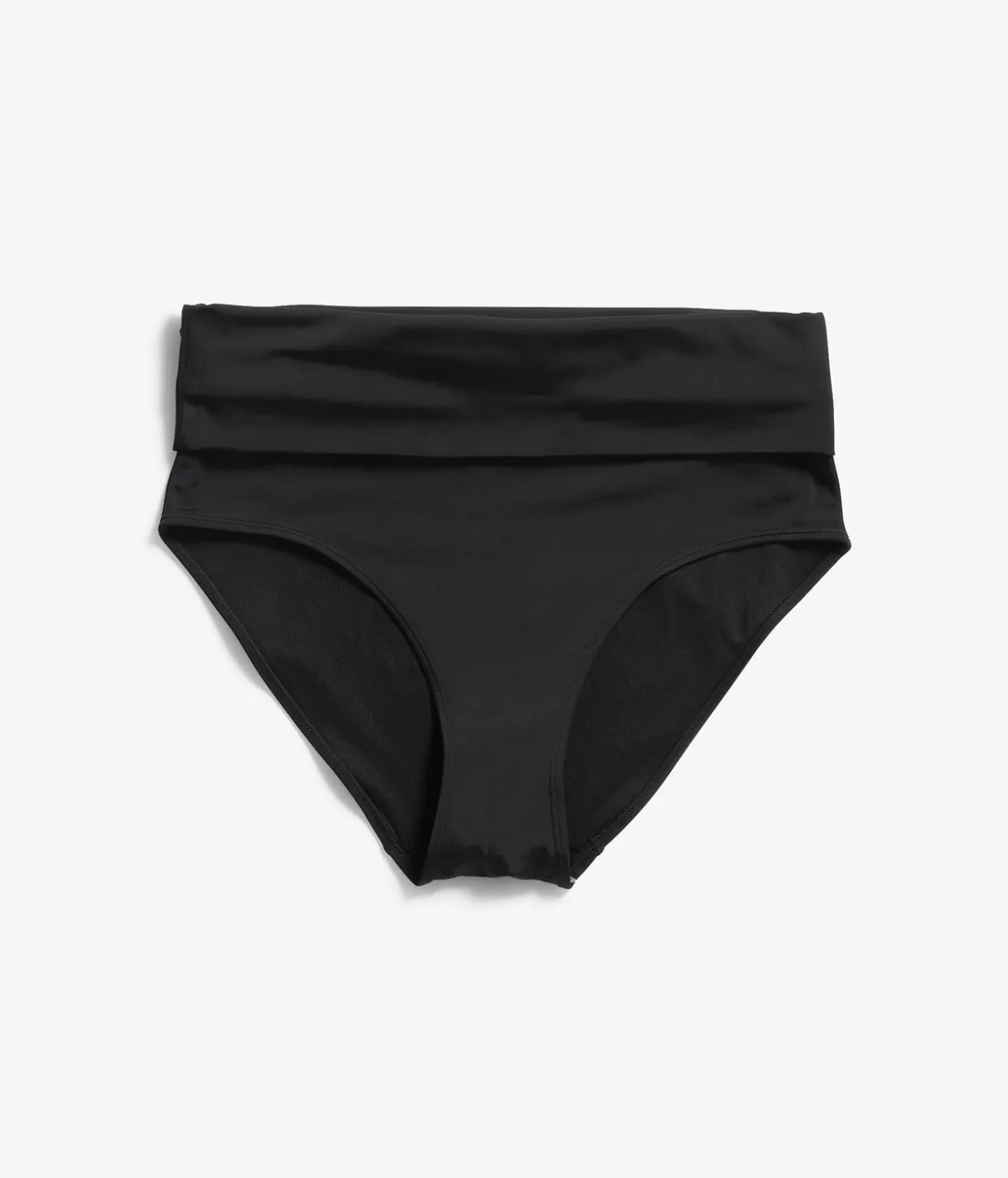 Bikinialaosa, jossa on taitettava vyötärö | Musta | Naiset | Kappahl