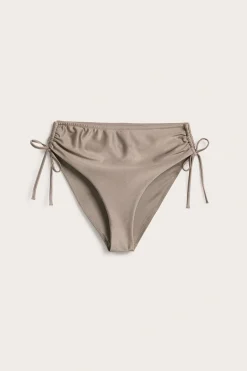 Bikinialaosa solmittavilla nauhoilla | Tummanbeige | Naiset | Kappahl