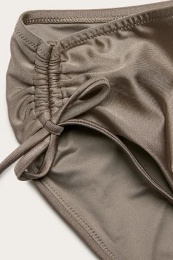 Bikinialaosa solmittavilla nauhoilla | Tummanbeige | Naiset | Kappahl