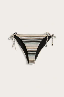 Bikinialaosa solmittavilla nauhoilla | Tummanbeige | Naiset | Kappahl