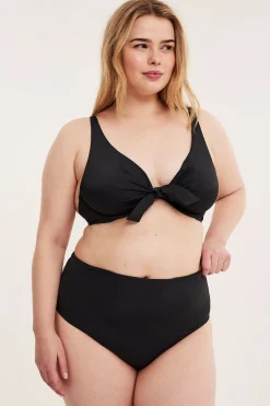 Bikiniyläosa, jossa on solmusomiste | Musta | Naiset | Kappahl
