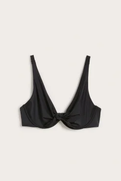 Bikiniyläosa, jossa on solmusomiste | Musta | Naiset | Kappahl