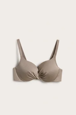 Bikiniyläosa | Tummanbeige | Naiset | Kappahl