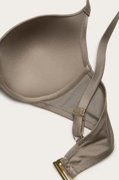Bikiniyläosa | Tummanbeige | Naiset | Kappahl