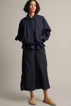 Blouson-farkkutakki | Tumma denim | Naiset | Kappahl