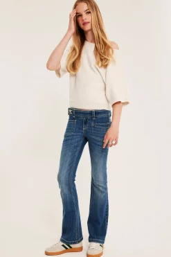 Bootcut jeans low waist | Denim | Lapset | Kappahl