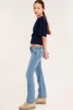 Bootcut jeans low waist | Denim | Lapset | Kappahl