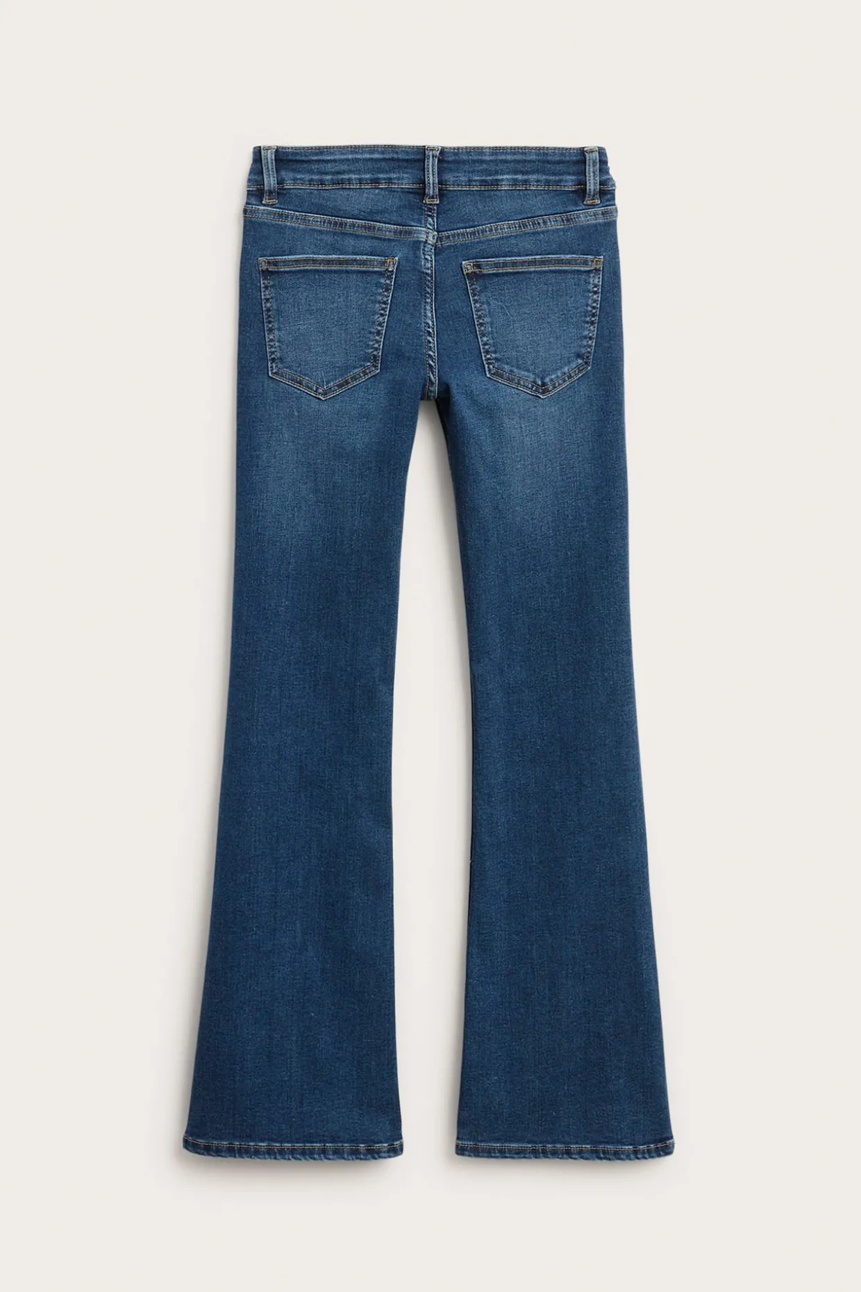 Bootcut jeans low waist | Tumma denim | Lapset | Kappahl