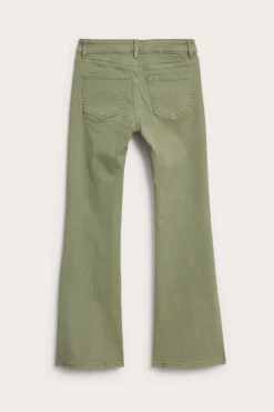 Bootcut jeans low waist | Tummanvihreä | Lapset | Kappahl