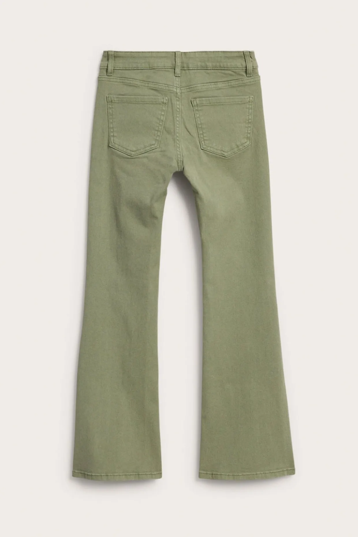 Bootcut jeans low waist | Tummanvihreä | Lapset | Kappahl
