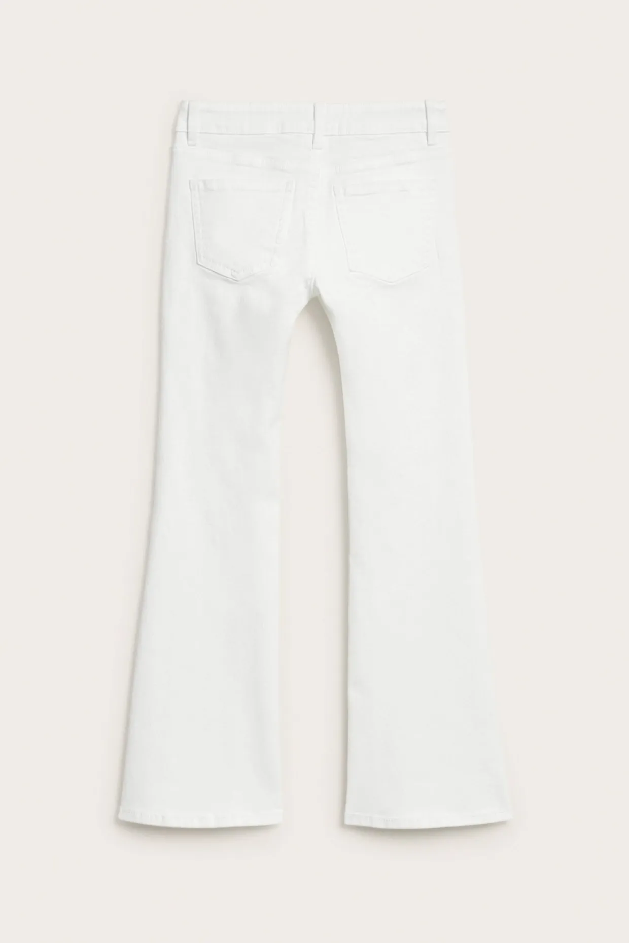 Bootcut jeans low waist | Valkoinen | Lapset | Kappahl