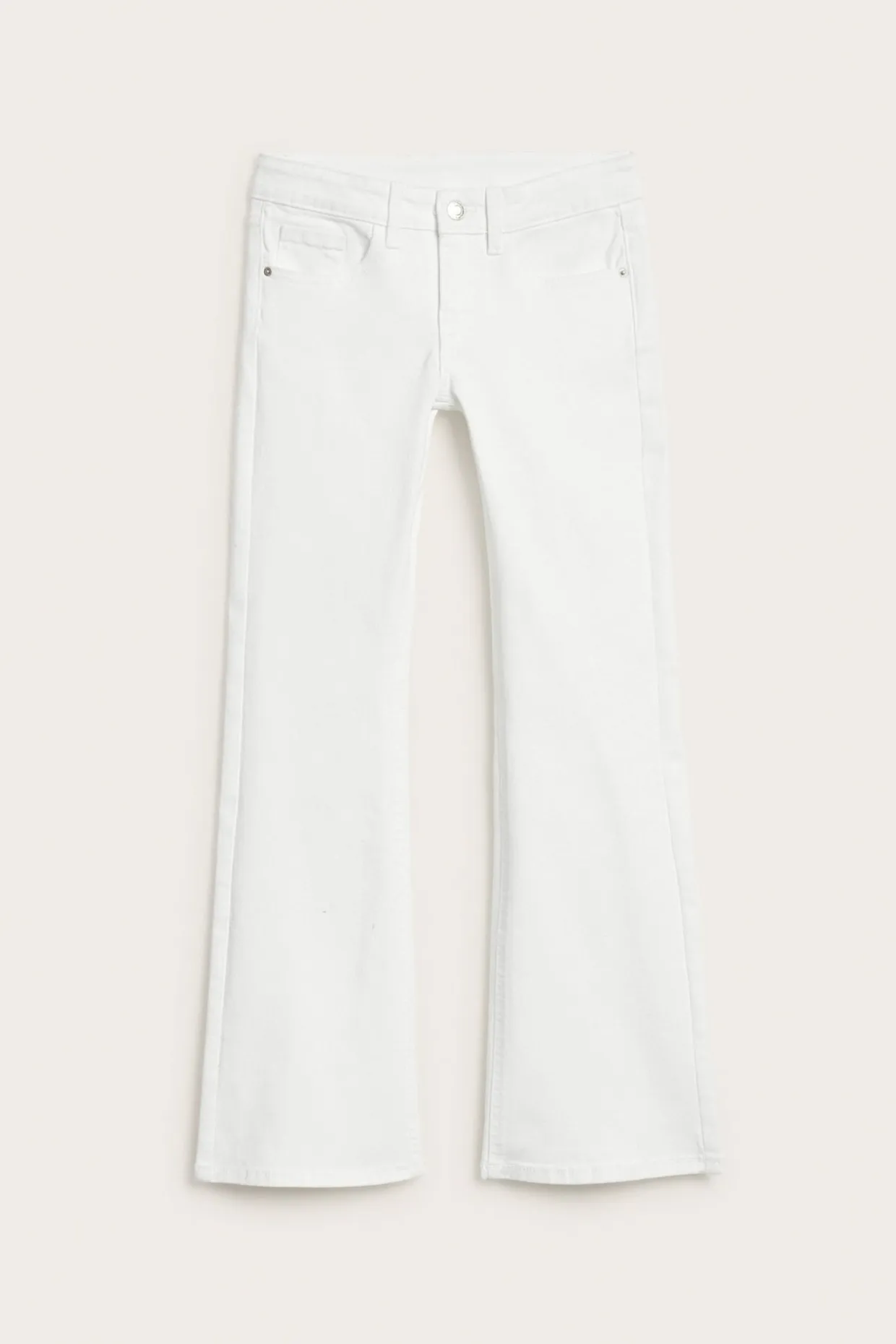 Bootcut jeans low waist | Valkoinen | Lapset | Kappahl