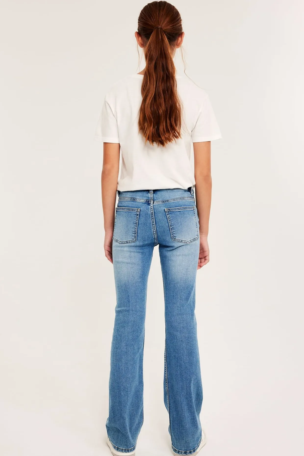 Bootcut jeans mid waist | Denim | Lapset | Kappahl