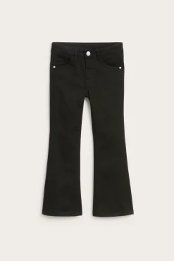 Bootcut jeans mid waist | Musta | Lapset | Kappahl