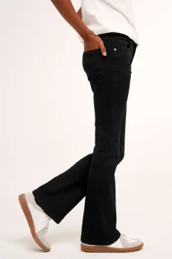 Bootcut jeans mid waist | Musta | Lapset | Kappahl