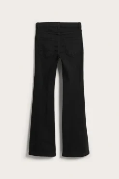 Bootcut jeans mid waist | Musta | Lapset | Kappahl