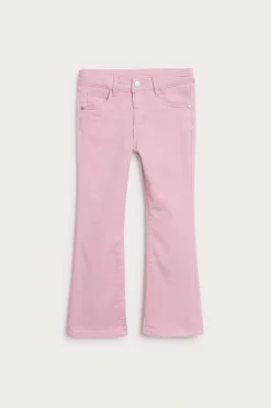 Bootcut jeans mid waist | Vaaleanpunainen | Lapset | Kappahl