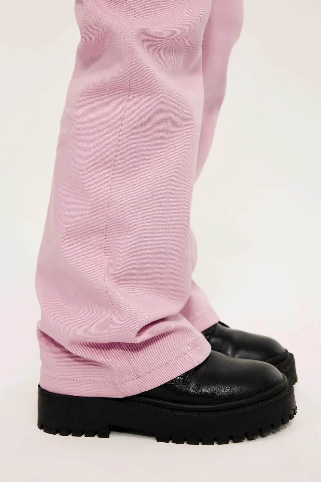 Bootcut jeans mid waist | Vaaleanpunainen | Lapset | Kappahl