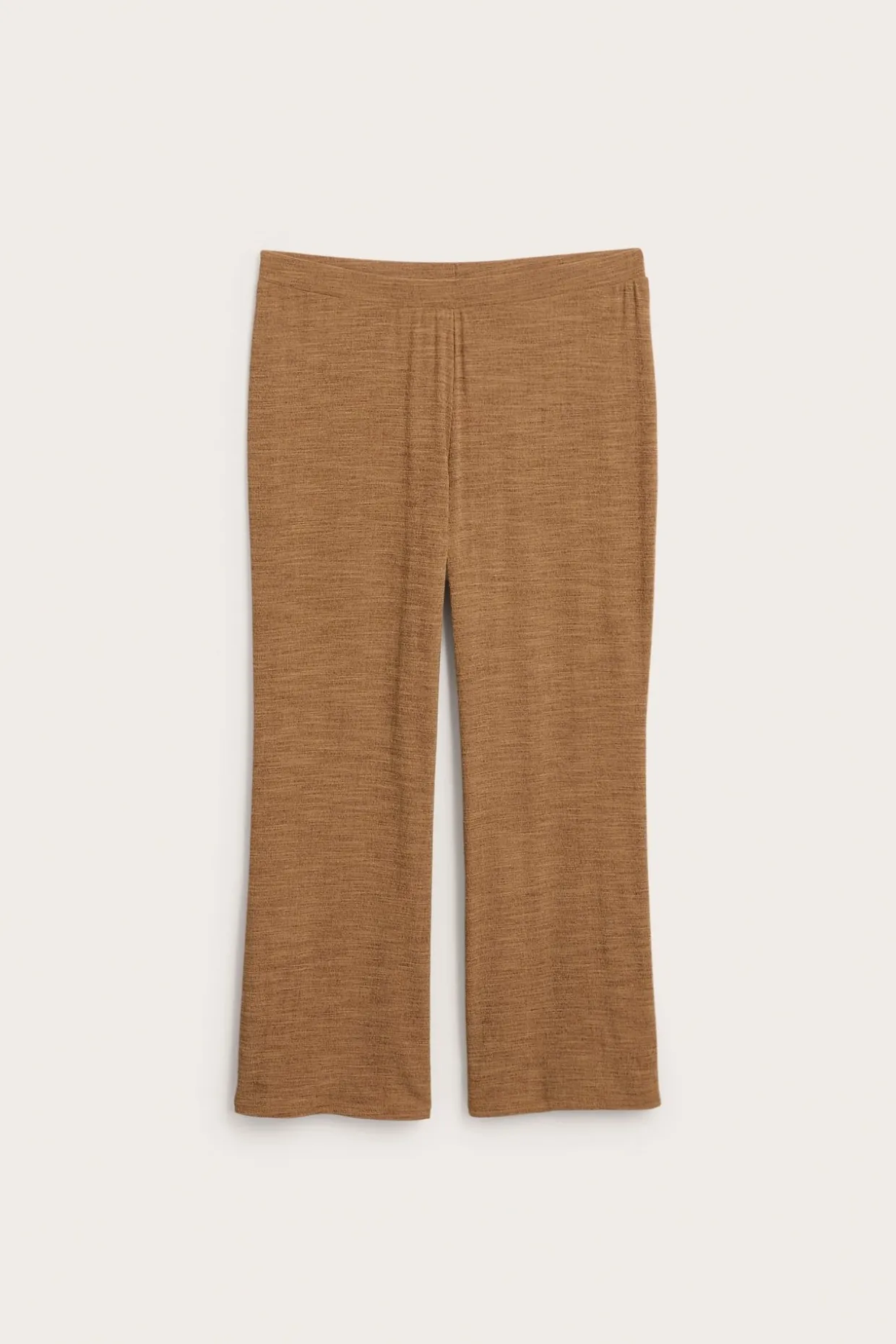 Bootcut-malliset pull-on-housut | Ruskea | Naiset | Kappahl