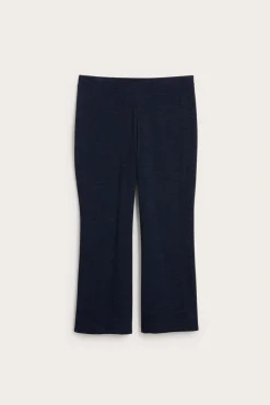 Bootcut-malliset pull-on-housut | Tummansininen | Naiset | Kappahl
