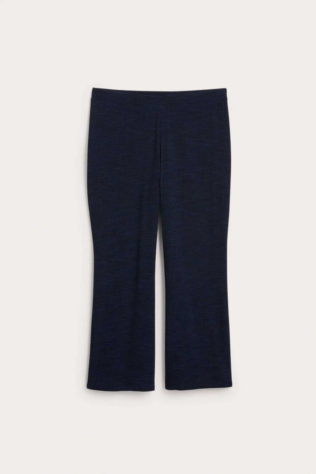 Bootcut-malliset pull-on-housut | Tummansininen | Naiset | Kappahl