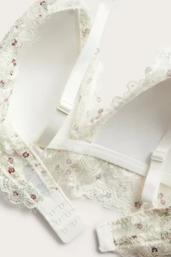 Bralette pitsillä | Valkoinen | Naiset | Kappahl
