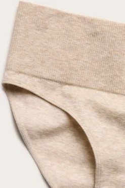 Brasilialaiset pikkuhousut | Meleerattu beige | Naiset | Kappahl