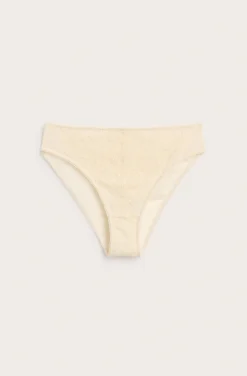 Brasilialaismalliset pitsipikkuhousut | Beige | Naiset | Kappahl
