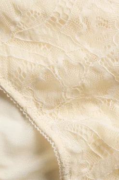 Brasilialaismalliset pitsipikkuhousut | Beige | Naiset | Kappahl
