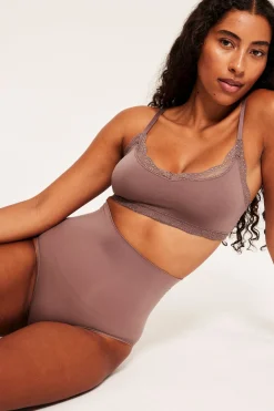 Brief-alushousut medium shape | Tummanpinkki | Naiset | Kappahl