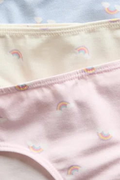 Briefalushousut sateenkaarikuviolla 3-pack | Pinkki | Lapset | Kappahl
