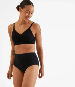 Brief 3-pack puuvillaa | Musta | Naiset | Kappahl