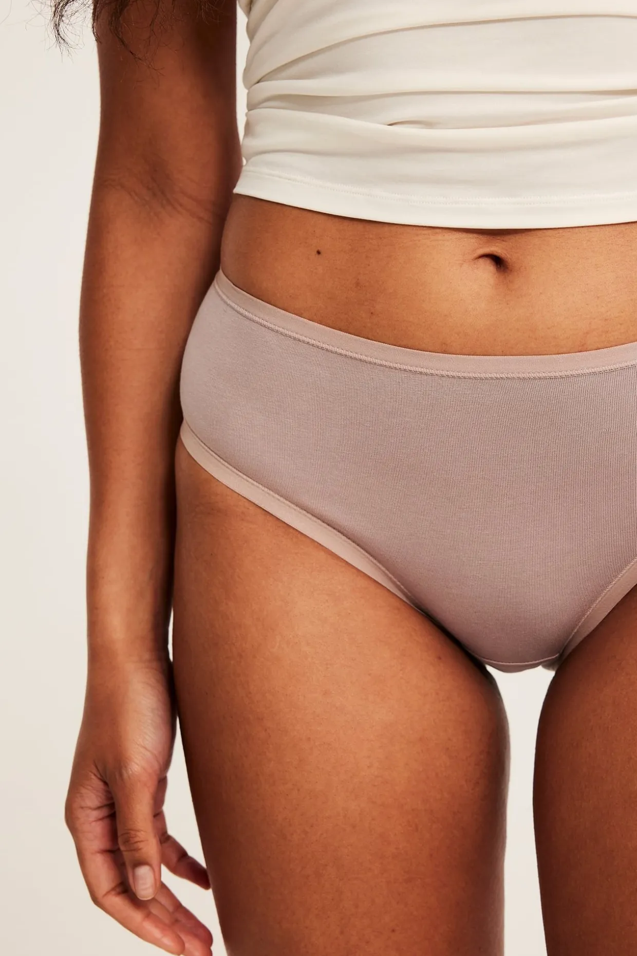 Brief 3-pack puuvillaa | Pinkki | Naiset | Kappahl