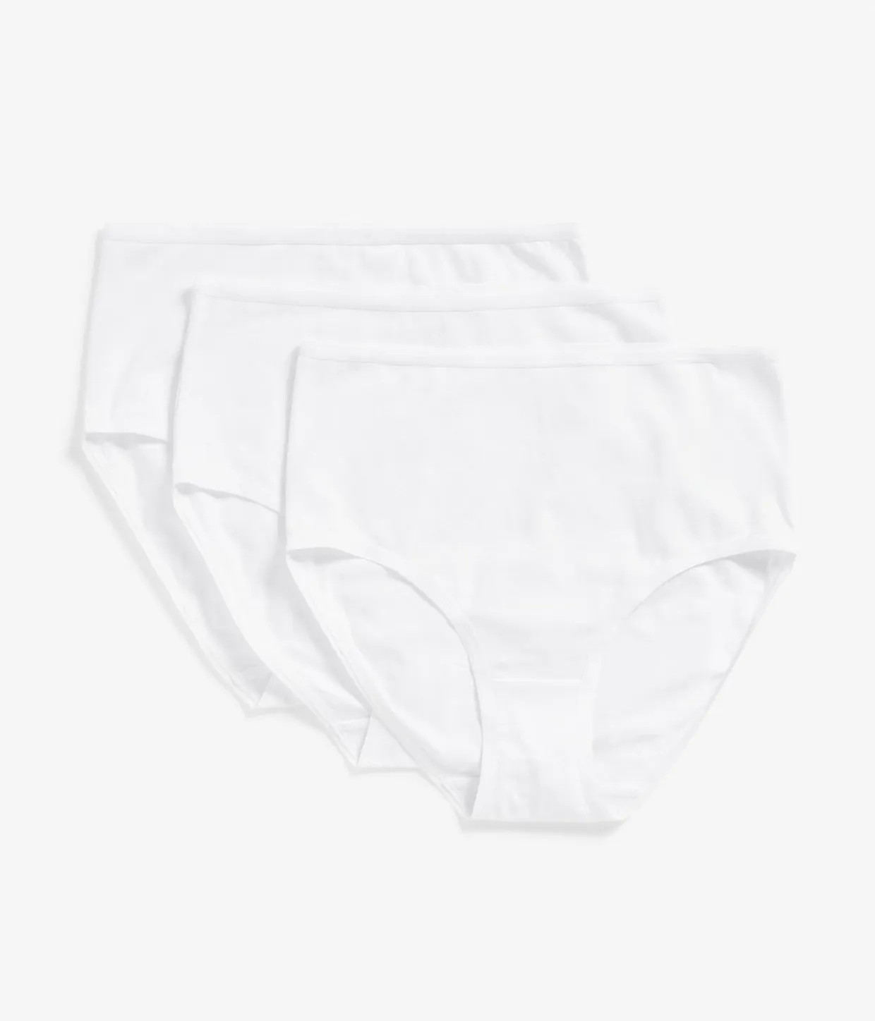 Brief 3-pack puuvillaa | Valkoinen | Naiset | Kappahl