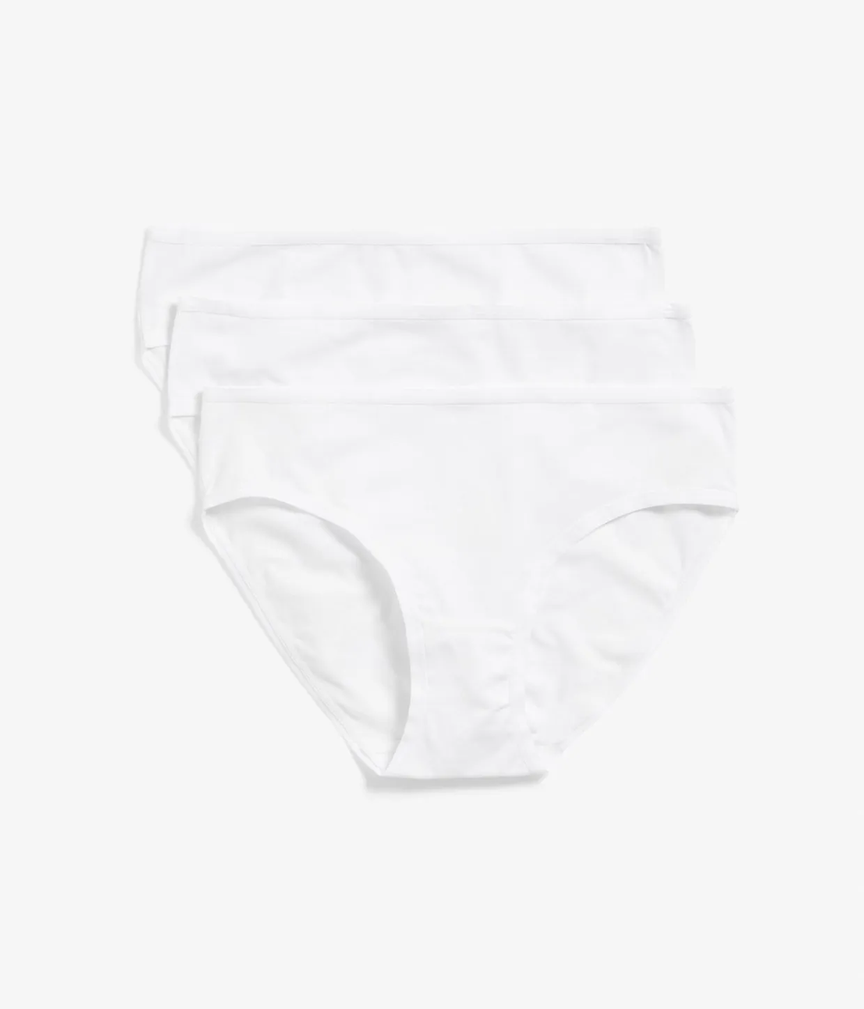 Brief 3-pack puuvillaa | Valkoinen | Naiset | Kappahl