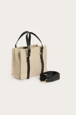 Canvaslaukku säädettävällä olkahihnalla | Beige | Naiset | Kappahl