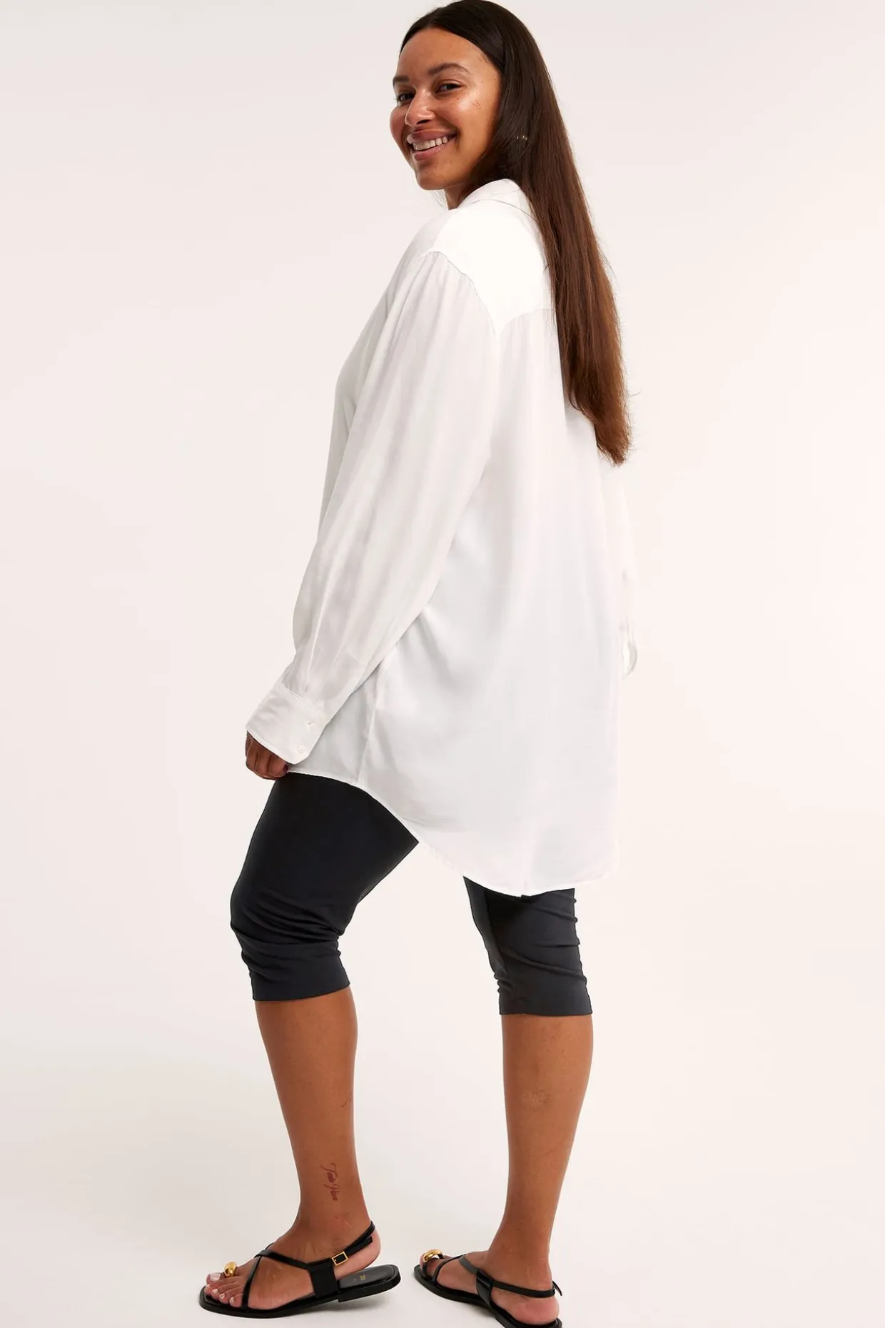 Caprileggingsit | Musta | Naiset | Kappahl