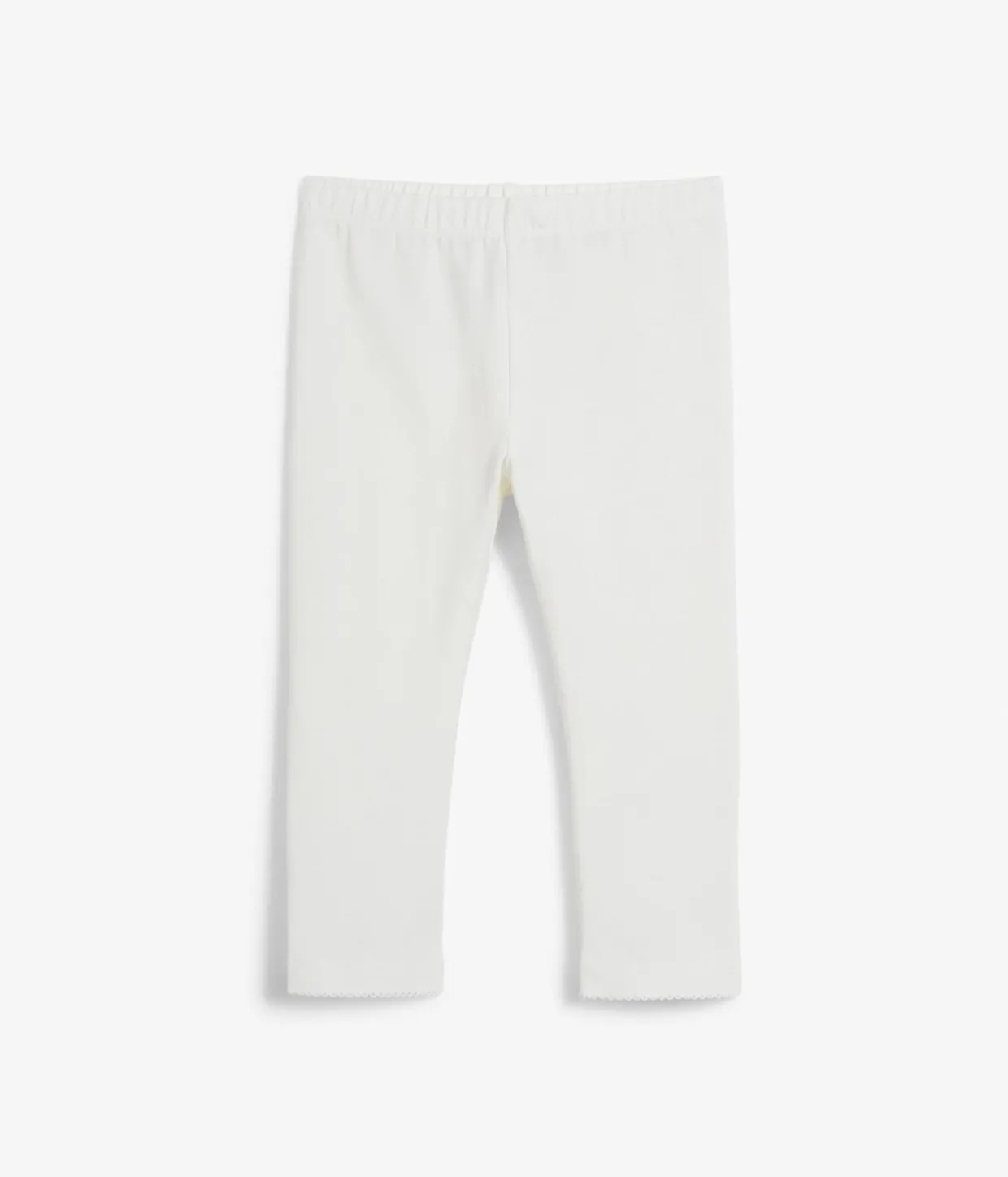 Caprileggingsit picot-reunalla | Valkoinen | Lapset | Kappahl