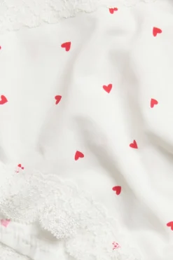 Cheeky-malliset mikrokuitualushousut | Luonnonvalkoinen | Naiset | Kappahl