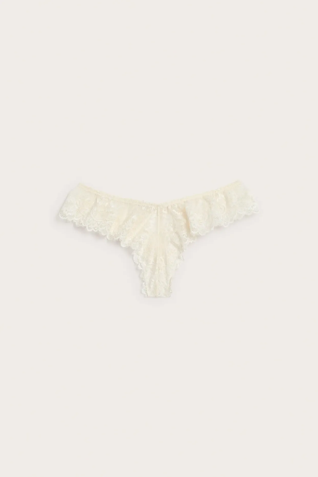 Cheeky-pitsialushousut | Luonnonvalkoinen | Naiset | Kappahl