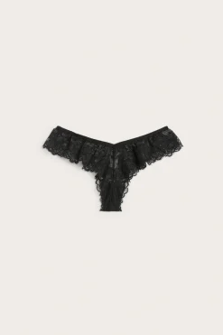 Cheeky-pitsialushousut | Musta | Naiset | Kappahl
