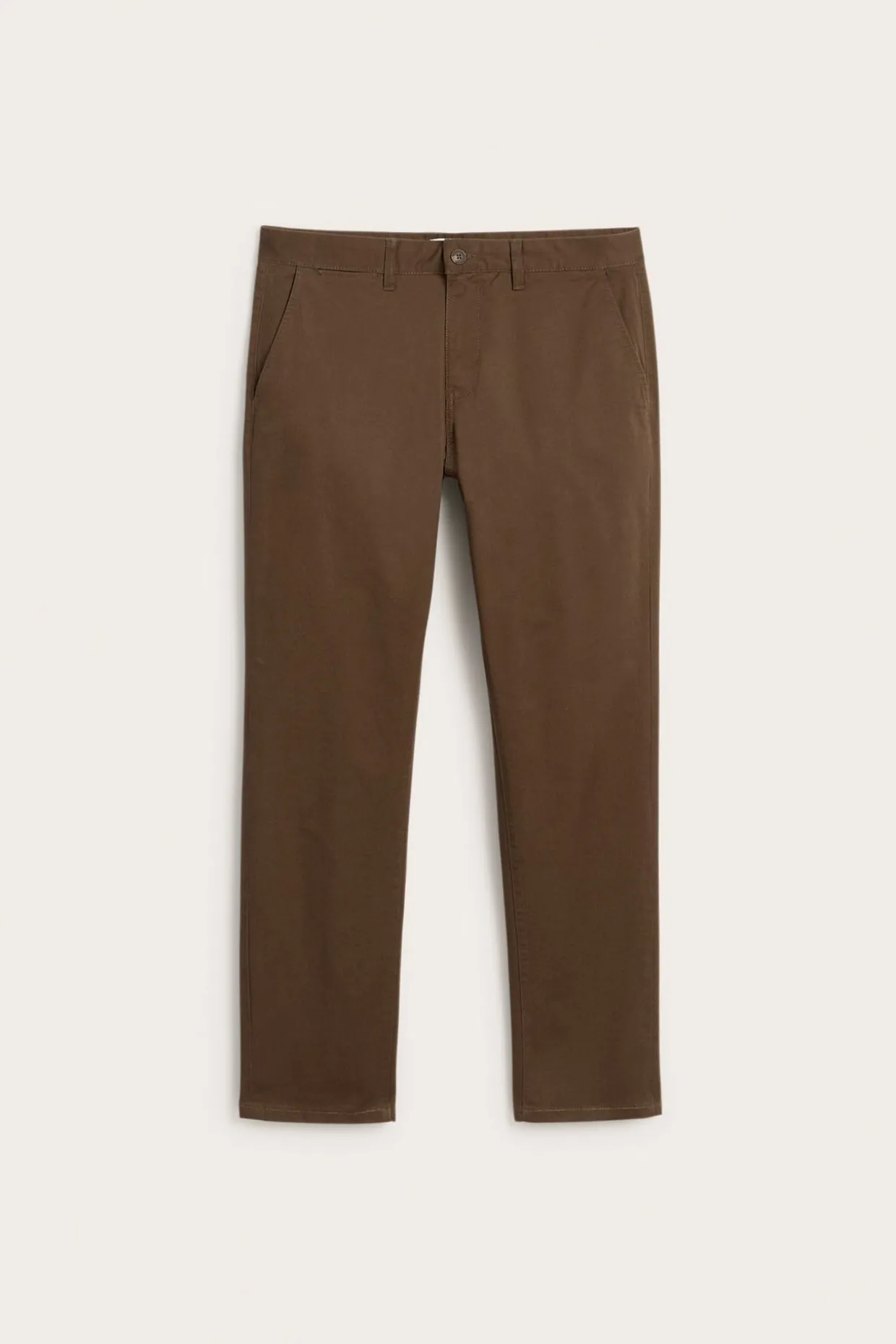 Chinos regular fit | Ruskea | Miehet | Kappahl